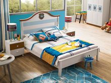 童话空间 北欧 1.5m床 橡胶木