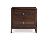 高翎 床头柜 现代·新中式 乌金木+橡胶木