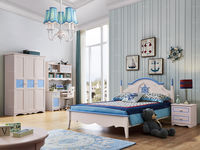 童话空间 北欧 1.2m床 橡胶木