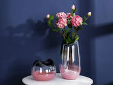 欧钻 小/大 北欧粉色渐变花瓶小号21276
