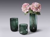 欧钻 小/中/大 北欧不规则绿色花瓶小号12081