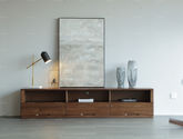 写意 电视柜 北欧实木风格 南美胡桃木