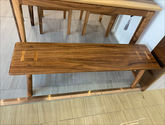 自然风 长凳 新中式 南美胡桃木