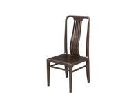 如懿 新中式 餐椅 乌金木+多层实木+乌金木皮饰面