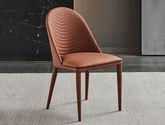 欧瑞驰 现代简约 餐椅 PU皮+橡木脚