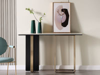 格具 1.2米玄关 现代轻奢 中仟板+不锈钢 +大理石