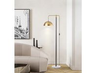 北欧现代简约创意书房客厅卧室床头金属落地灯