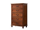 多纳宝 美式 美式 鹅掌楸木 五斗柜