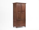多纳宝 美式 美式 鹅掌楸木 两门衣柜