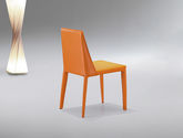 【套餐专享价】每屋优享系列 现代简约 碳素钢+马鞍皮 橙色 餐椅1把
