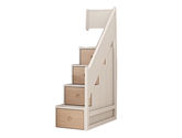 帕帕贝奇 儿童 桦木+全实木 白色+桦木 步梯