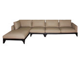 【名仕德】意式极简进口头层纳帕皮转角沙发